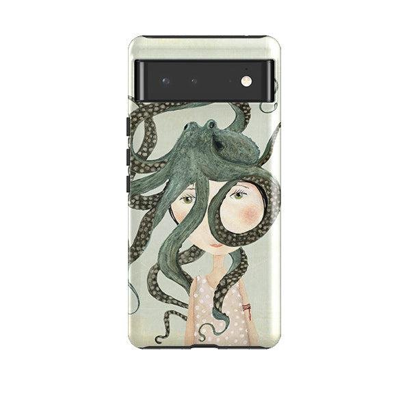 Google Tough Case -  Octopus Girl By Katherine Quinn